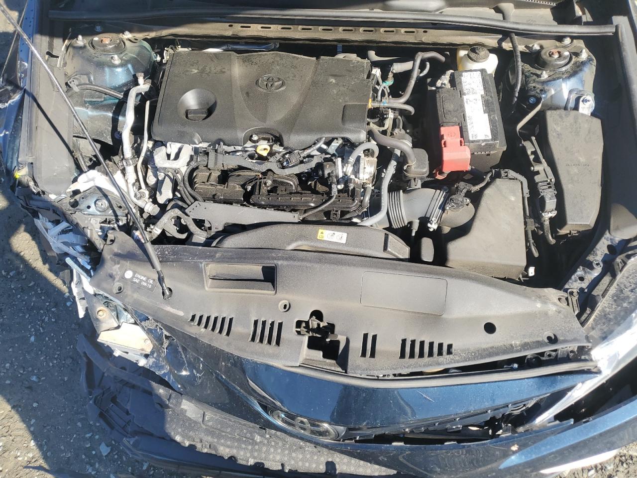 2021 Toyota Camry VIN 4T1C11AK0MU528387 Copart auction photo, front end / rear end damage thumbnail 11