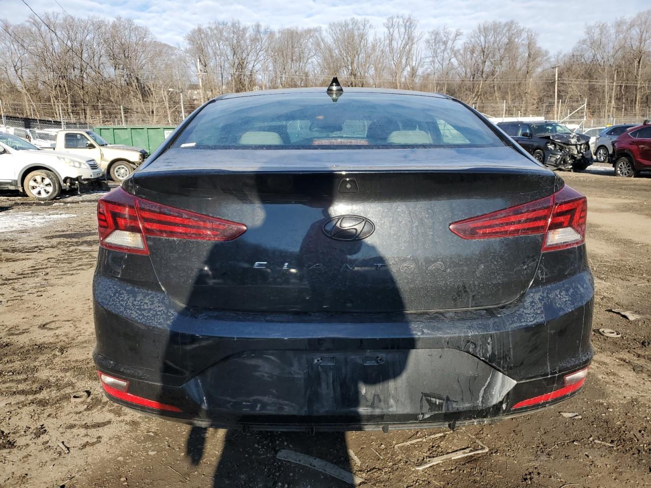 2019 Hyundai Elantra VIN 5NPD84LF5KH429982 Copart auction photo, front end damage thumbnail 6