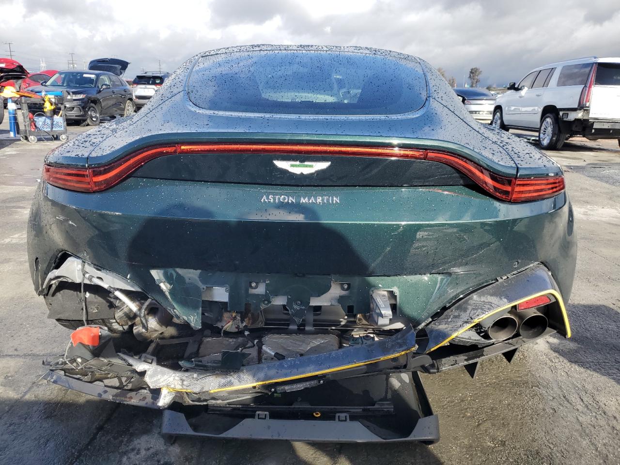 2020 Aston Martin Vantage VIN SCFSMGAW4LGN03942 Copart auction photo, rear end damage thumbnail 6