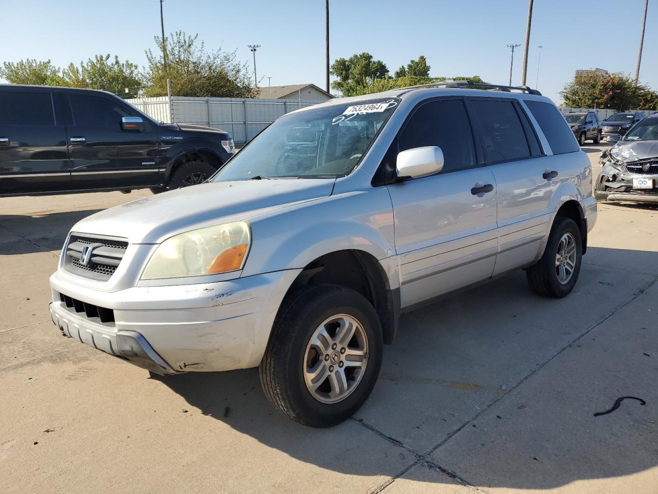 2004 Honda Pilot VIN 2HKYF18644H536653