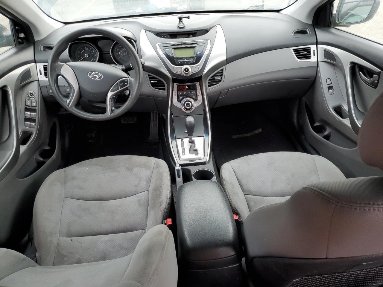 2013 Hyundai Elantra VIN 5NPDH4AE5DH182945 Copart auction photo, vandalism damage thumbnail 8