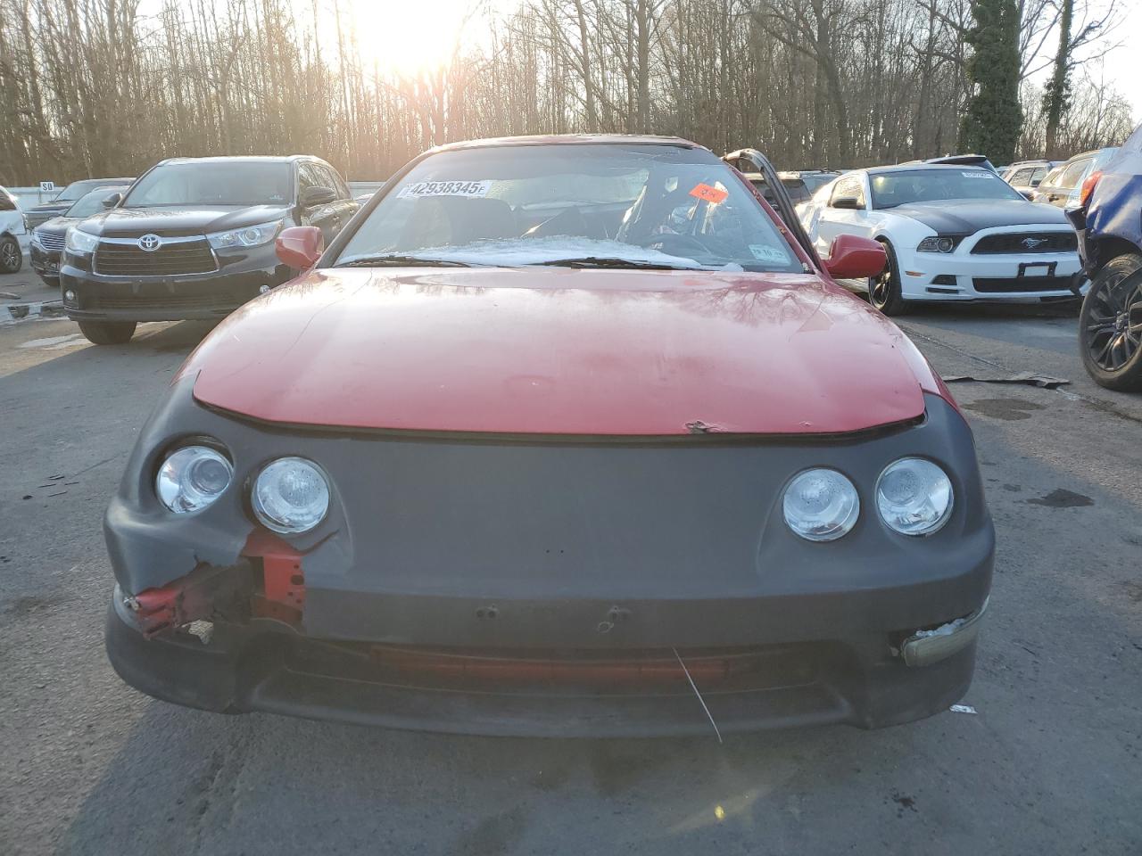 1997 Acura Integra VIN JH4DC2383VS000901 Copart auction photo, all over damage thumbnail 5