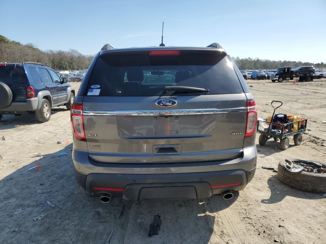 2013 Ford Explorer VIN 1FM5K8D80DGA03438 Copart auction photo, front end damage thumbnail 6
