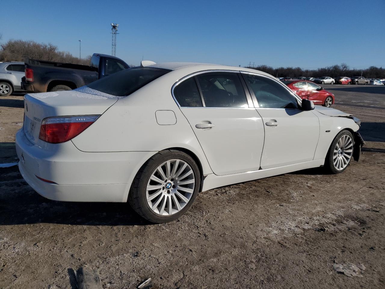 2010 BMW 5er VIN WBANW5C5XACT34705 Copart auction photo, front end / minor dent/scratches damage thumbnail 3