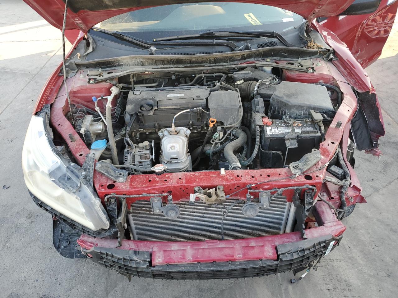 2017 Honda Accord VIN 1HGCR2F57HA114750 Copart auction photo, front end / side damage thumbnail 11