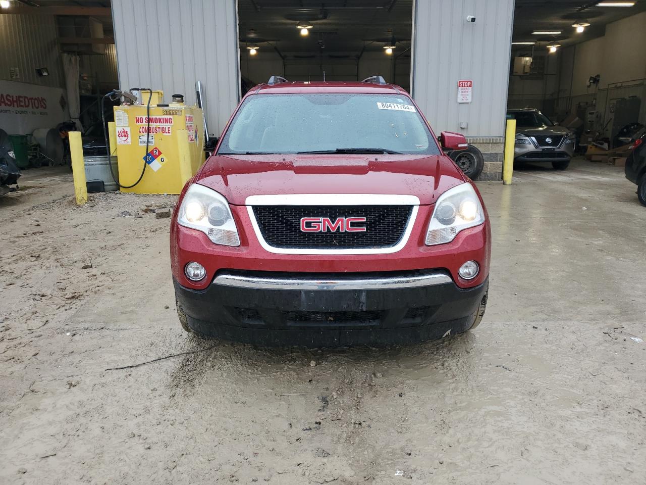 2012 GMC Acadia VIN 1GKKRRED5CJ283738 Copart auction photo, side / rear end damage thumbnail 5