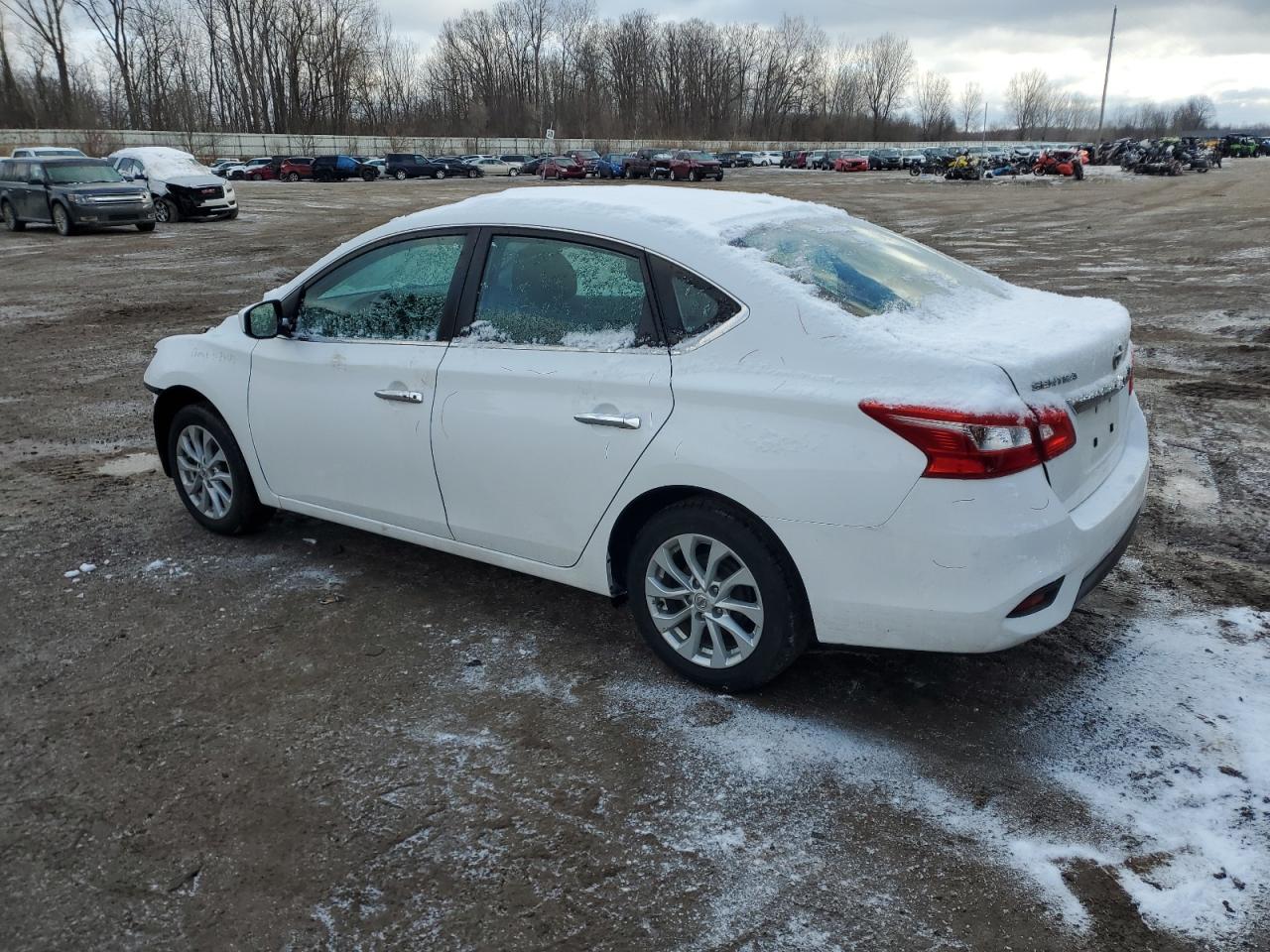 2019 Nissan Sentra VIN 3N1AB7AP8KY428753 Copart auction photo, front end damage thumbnail 2