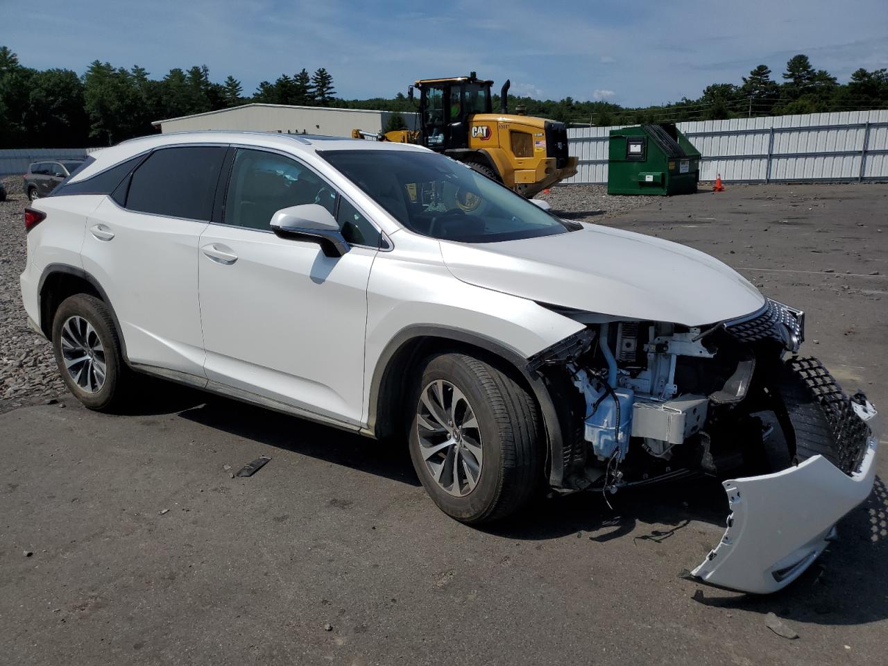 2021 Lexus RX VIN 2T2HGMDA5MC057973 Copart auction photo, front end damage thumbnail 4