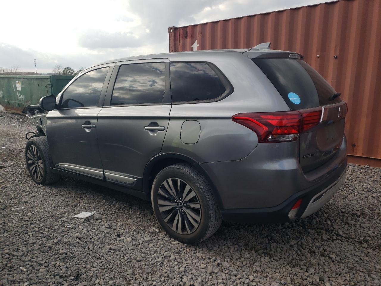 2019 Mitsubishi Outlander VIN JA4AD2A32KZ015427 Copart auction photo, front end damage thumbnail 2
