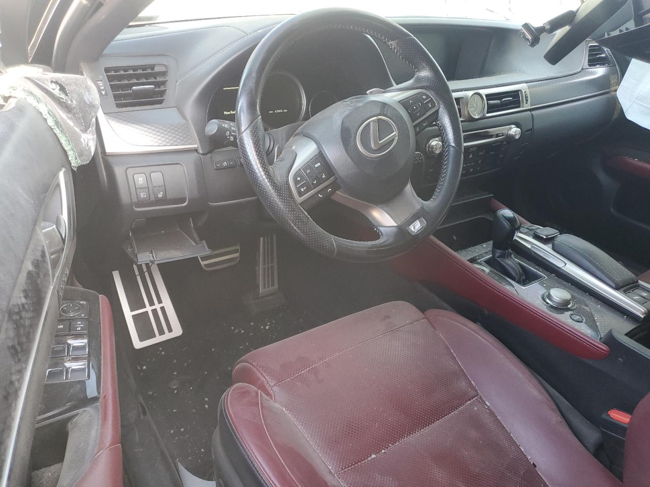 2018 Lexus GS VIN JTHBZ1BL0JA013367 Copart auction photo, rollover damage thumbnail 8