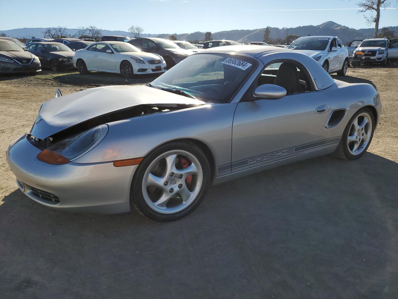 2001 Porsche Boxster VIN WP0CB29891U662097