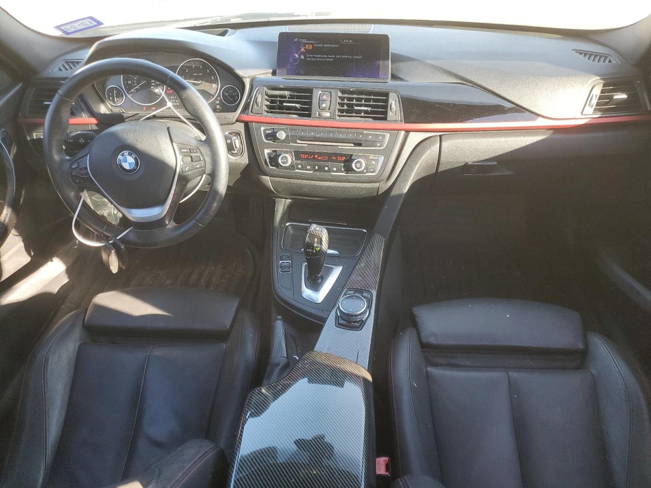 2014 BMW 3er VIN WBA3A5C55EP603813 Copart auction photo, front end damage thumbnail 8