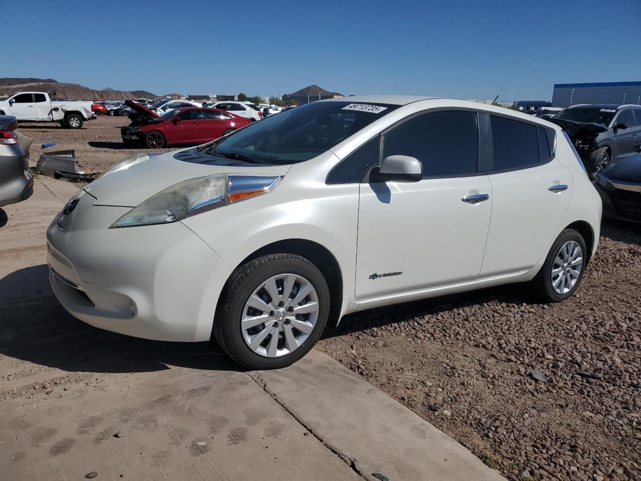 2016 Nissan Leaf VIN 1N4AZ0CP1GC302205 - Copart auction photo