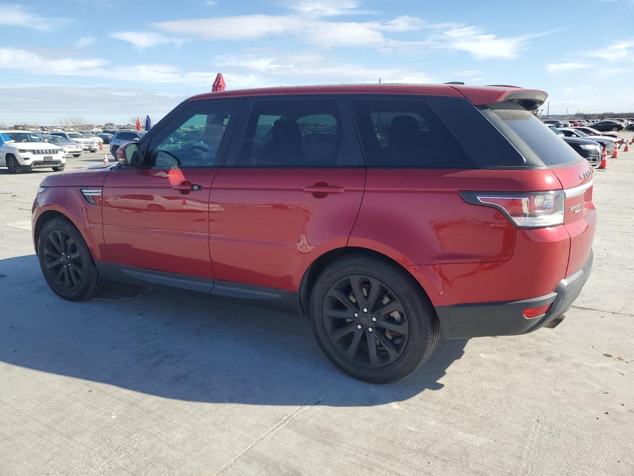 2015 Land Rover Range Rover VIN SALWR2VF2FA604170 Copart auction photo, side / front end damage thumbnail 2