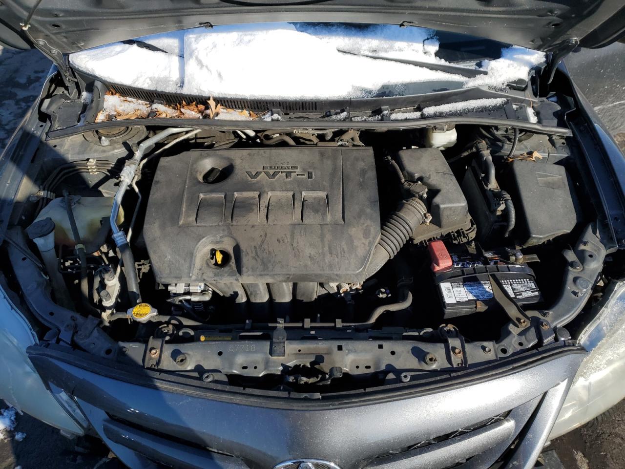 2012 Toyota Corolla VIN 2T1BU4EE2CC867063 Copart auction photo, rear end / front end damage thumbnail 11