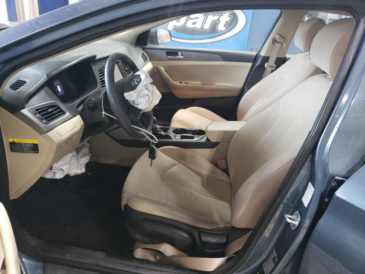 2016 Hyundai Sonata VIN 5NPE24AF8GH280628 Copart auction photo, front end damage thumbnail 7