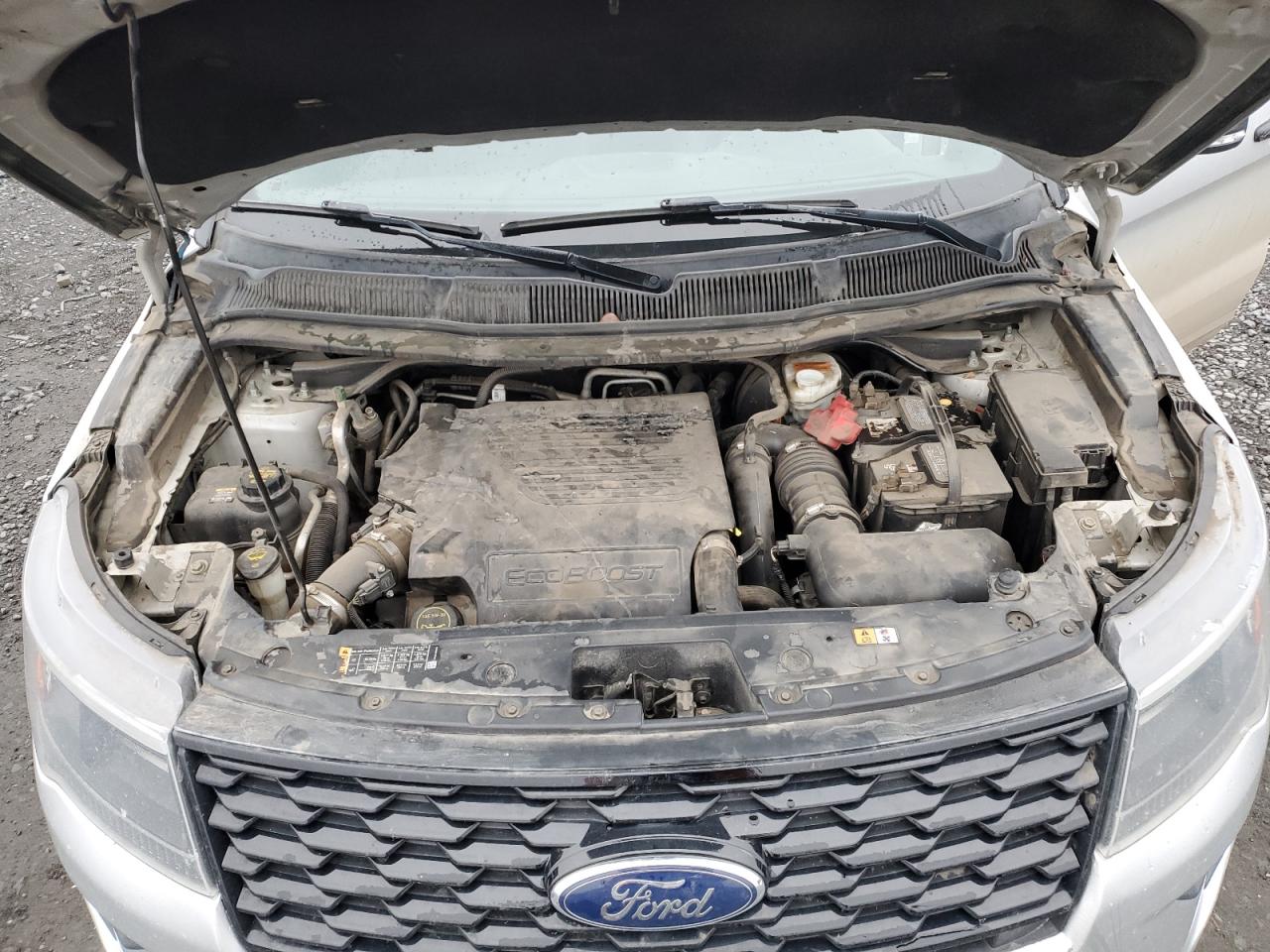 2018 Ford Explorer VIN 1FM5K8GT6JGC01579 Copart auction photo, rear end damage thumbnail 12