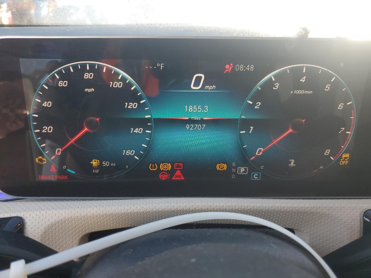 2019 Mercedes-Benz A-klasse VIN WDD3G4EB8KW025924 Copart auction photo, front end / rear end damage thumbnail 9