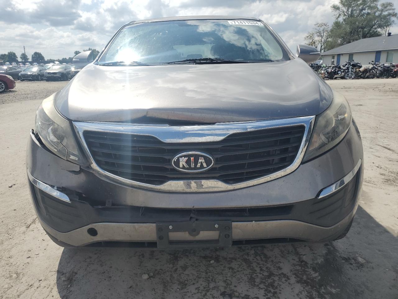 2012 KIA Sportage VIN KNDPBCA21C7192244 Copart auction photo, front end damage thumbnail 5