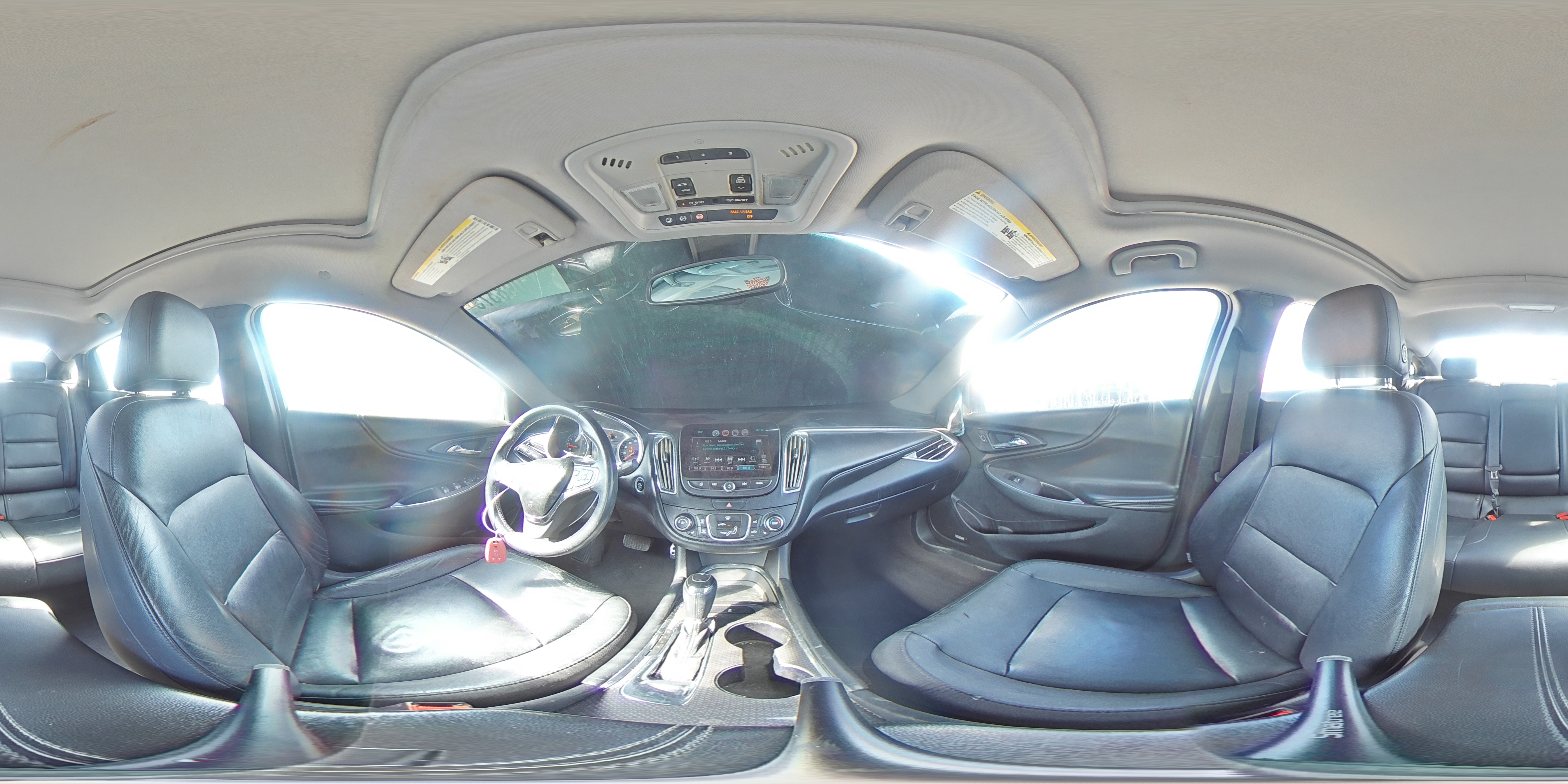 2017 Chevrolet Malibu VIN 1G1ZE5ST8HF168175 Copart auction photo, side damage thumbnail 14