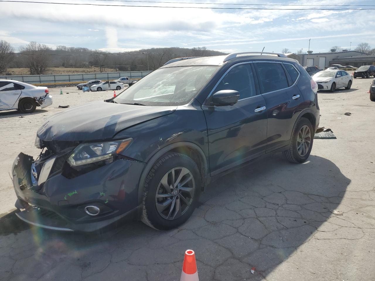2016 Nissan Rogue VIN KNMAT2MT7GP678855