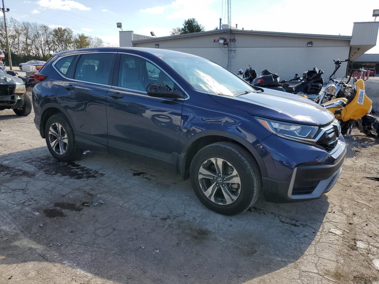 2020 Honda CR-V VIN 5J6RW2H22LA013431 Copart auction photo, rear end / all over damage thumbnail 4