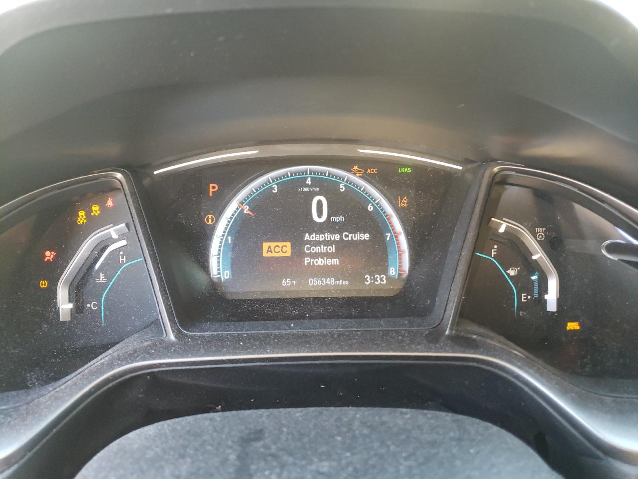 2019 Honda Civic VIN SHHFK7H68KU410456 Copart auction photo, undercarriage / front end damage thumbnail 9