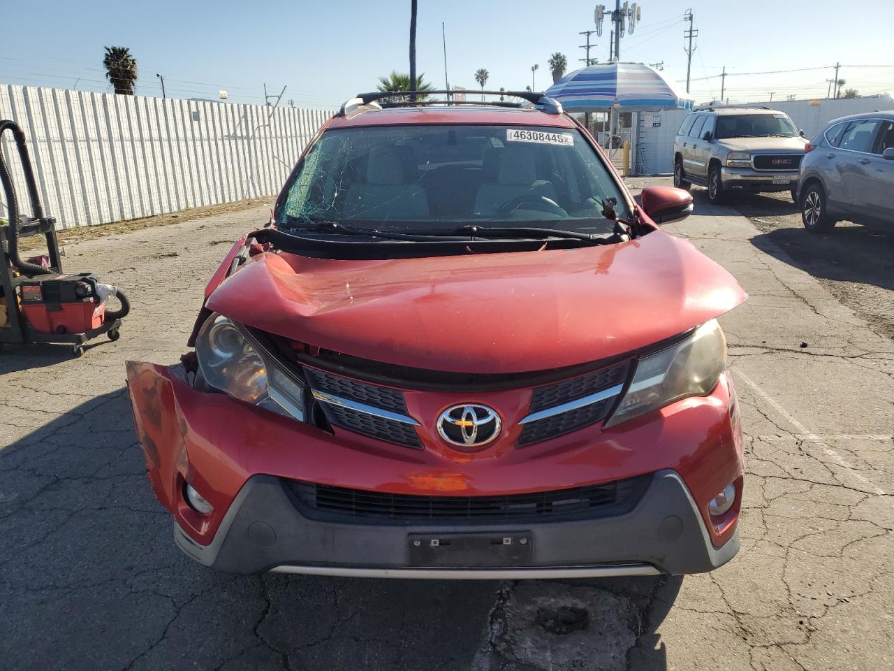2013 Toyota RAV 4 VIN 2T3WFREV5DW027147 Copart auction photo, rollover damage thumbnail 5