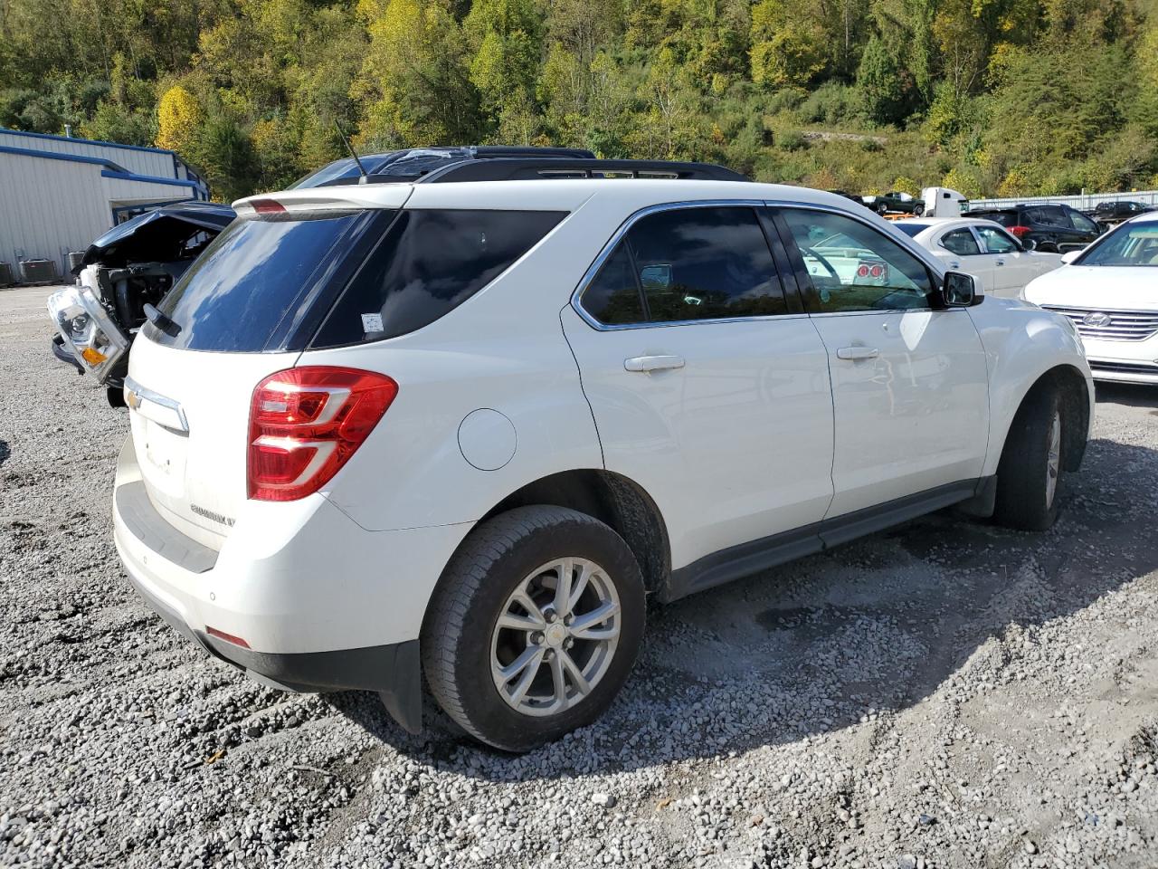 2016 Chevrolet Equinox VIN 2GNFLFEK9G6195202 Copart auction photo, burn - engine damage thumbnail 3