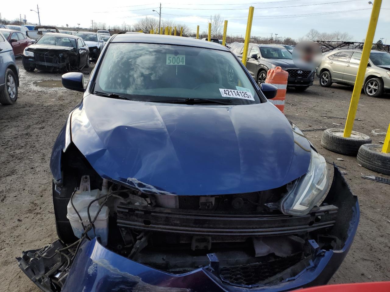 2017 Nissan Sentra VIN 3N1AB7AP7HY233512 Copart auction photo, front end / mechanical damage thumbnail 5