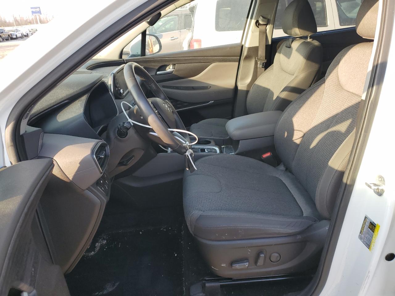 2020 Hyundai Santa Fe VIN 5NMS33AD7LH143194 Copart auction photo, rear end damage thumbnail 7