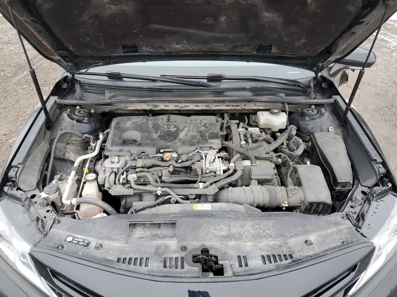 2019 Toyota Camry VIN 4T1B21HK3KU010933 Copart auction photo, side / front end damage thumbnail 11
