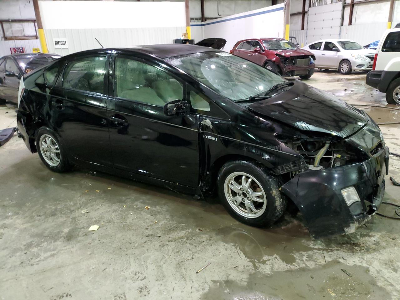 2011 Toyota Prius VIN JTDKN3DU9B5322473 Copart auction photo, all over damage thumbnail 4
