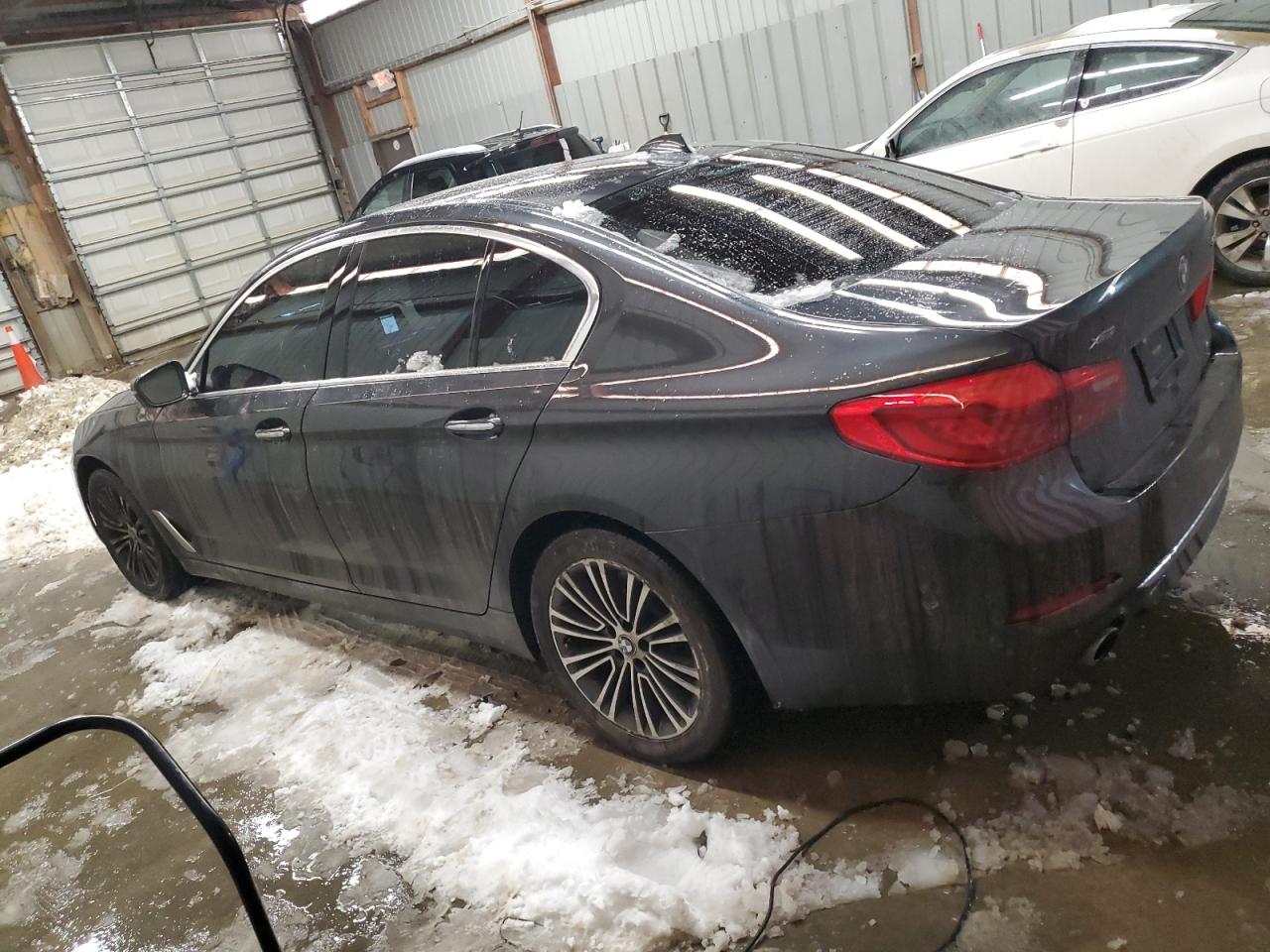 2018 BMW 5er VIN WBAJA7C55JWA72778 Copart auction photo, front end damage thumbnail 2