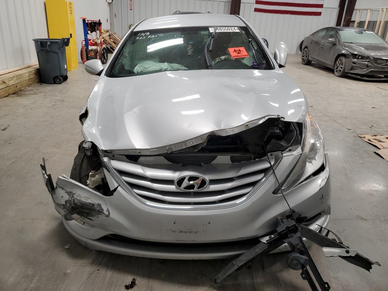 2012 Hyundai Sonata VIN 5NPEB4AC8CH481283 Copart auction photo, undercarriage / all over damage thumbnail 5
