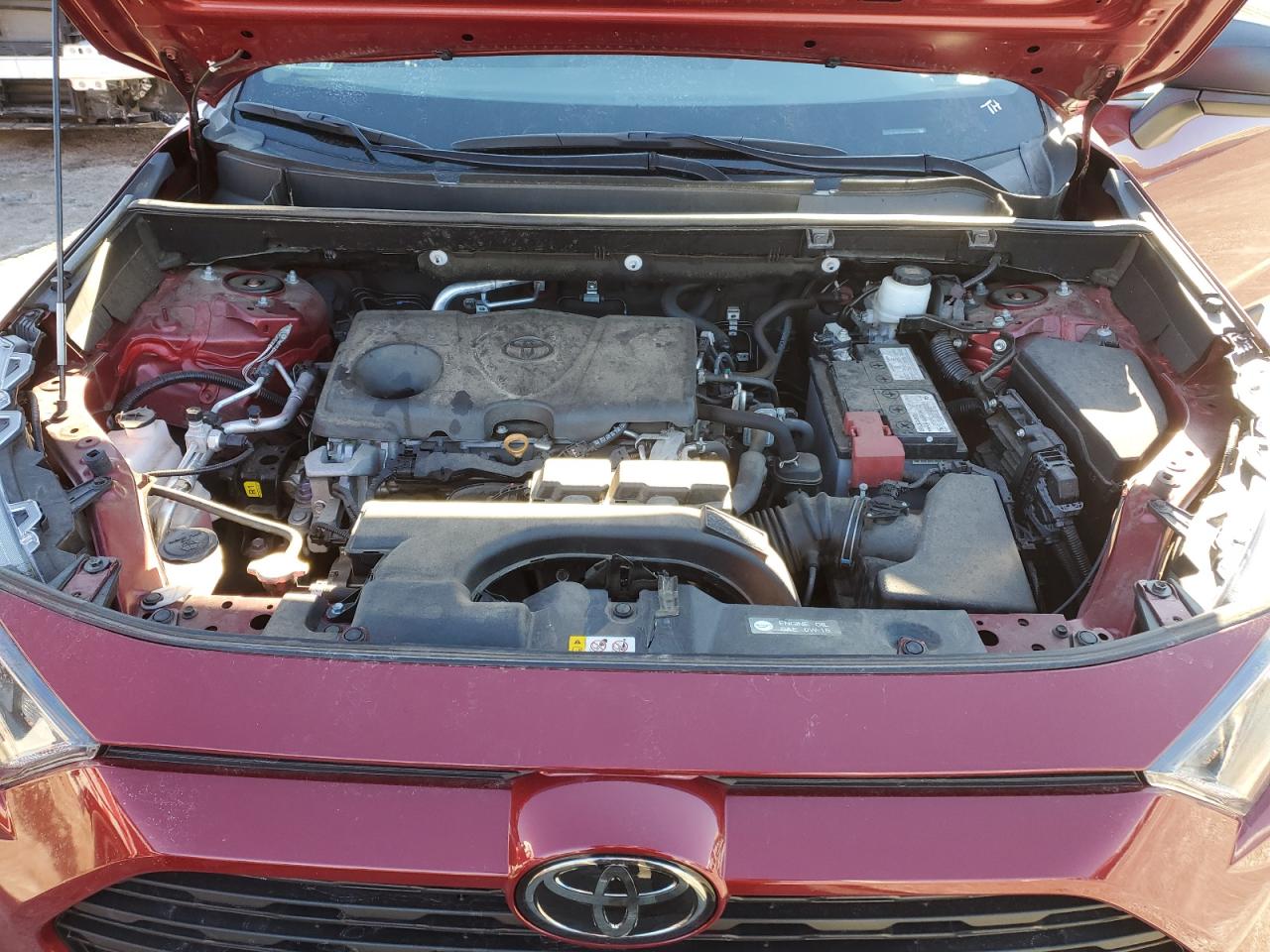 2019 Toyota RAV 4 VIN 2T3F1RFV3KW061419 Copart auction photo, side / minor dent/scratches damage thumbnail 12