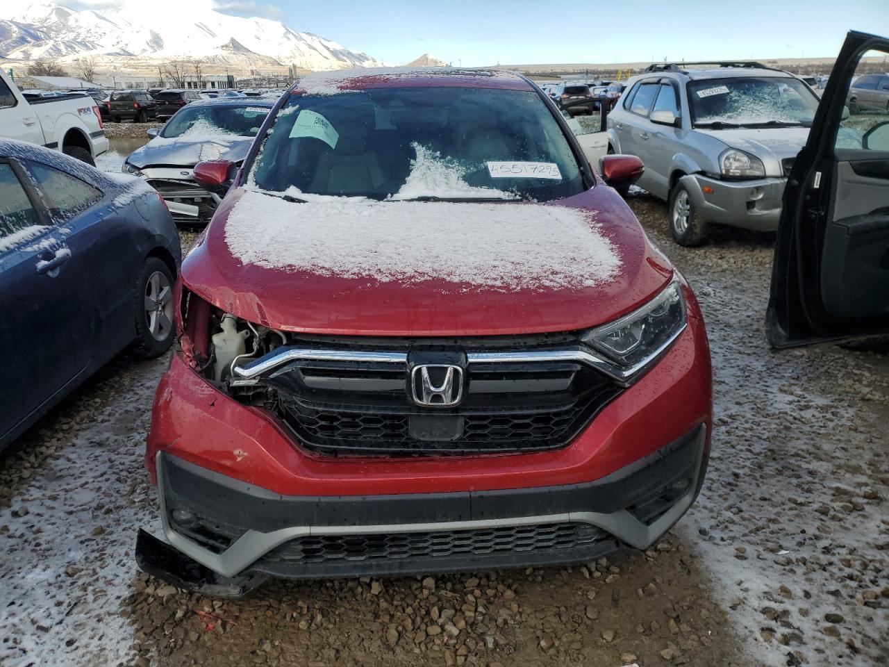 2020 Honda CR-V VIN 5J6RW2H85LL015411 Copart auction photo, front end damage thumbnail 5