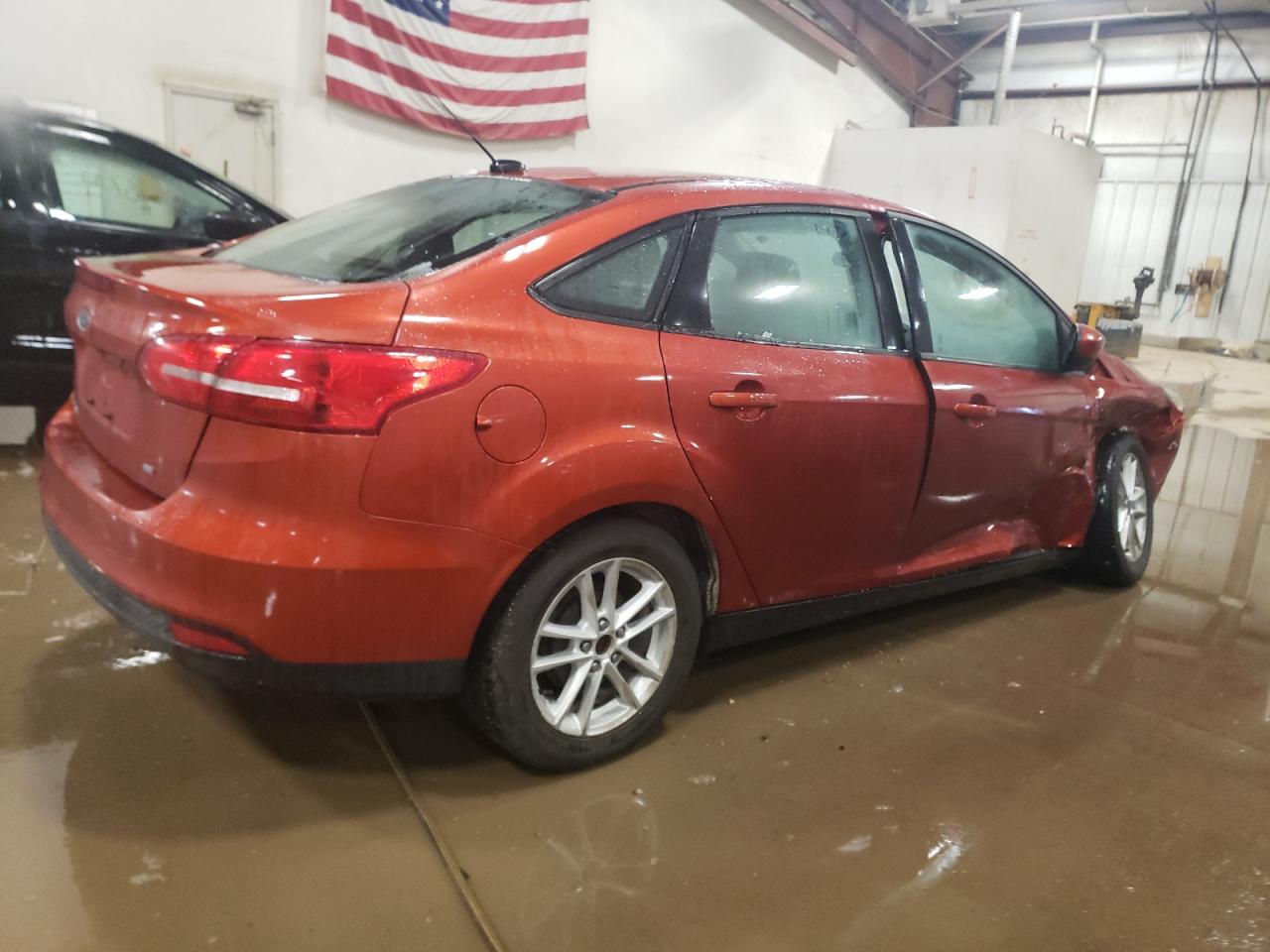 2018 Ford Focus VIN 1FADP3F29JL316221 Copart auction photo, side / mechanical damage thumbnail 3