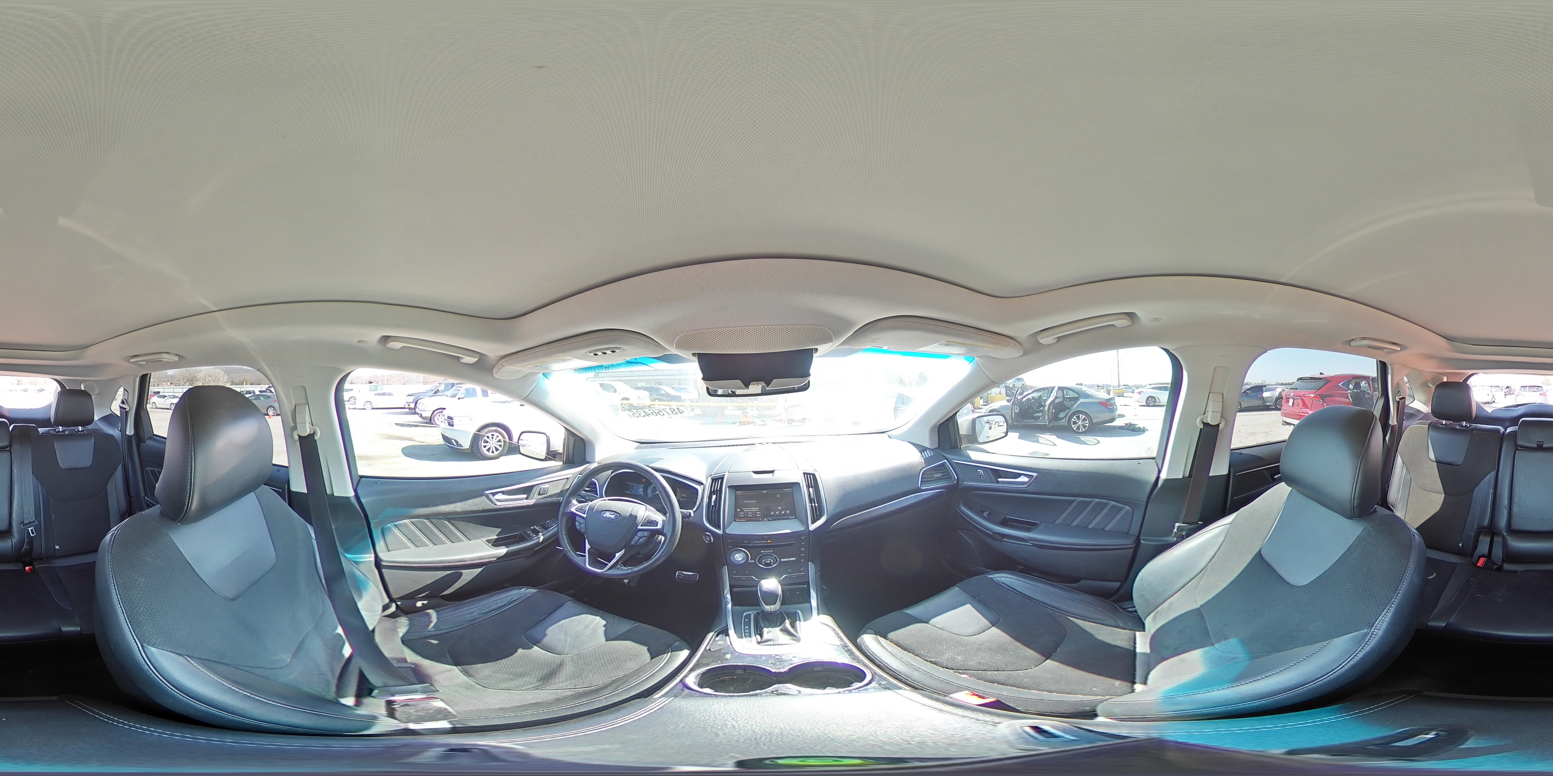 2015 Ford Edge VIN 2FMTK3AP2FBB46794 Copart auction photo, rear end damage thumbnail 14