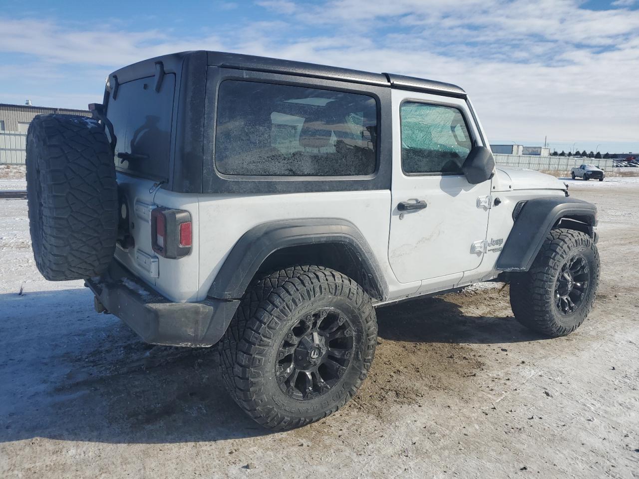 2020 Jeep Wrangler VIN 1C4GJXAN7LW155533 Copart auction photo, rollover / undercarriage damage thumbnail 3