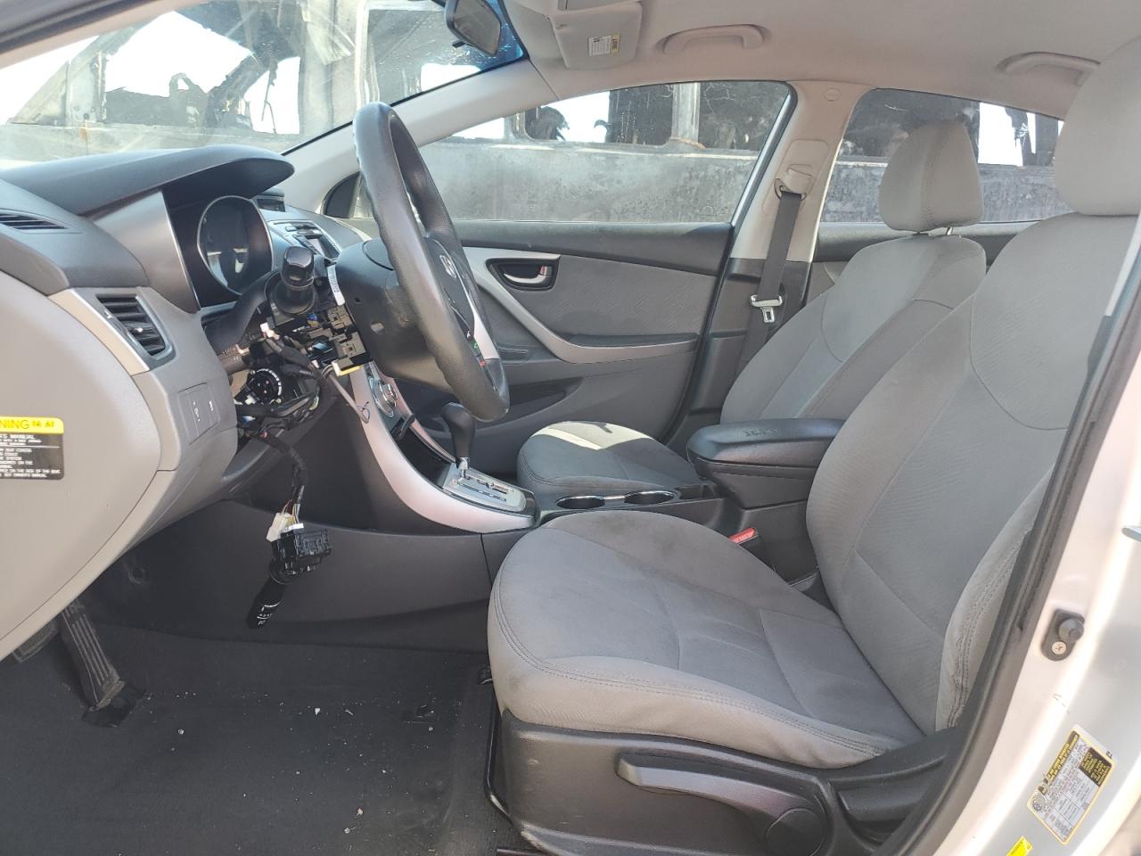 2011 Hyundai Elantra VIN 5NPDH4AE7BH002961 Copart auction photo, front end / rear end damage thumbnail 7