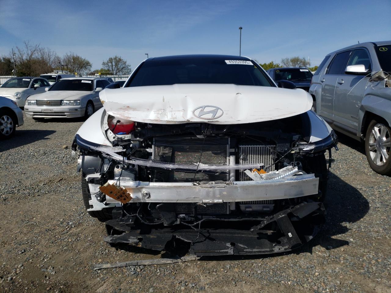 2024 Hyundai Sonata VIN KMHL54JCXRA410256 Copart auction photo, front end damage thumbnail 5