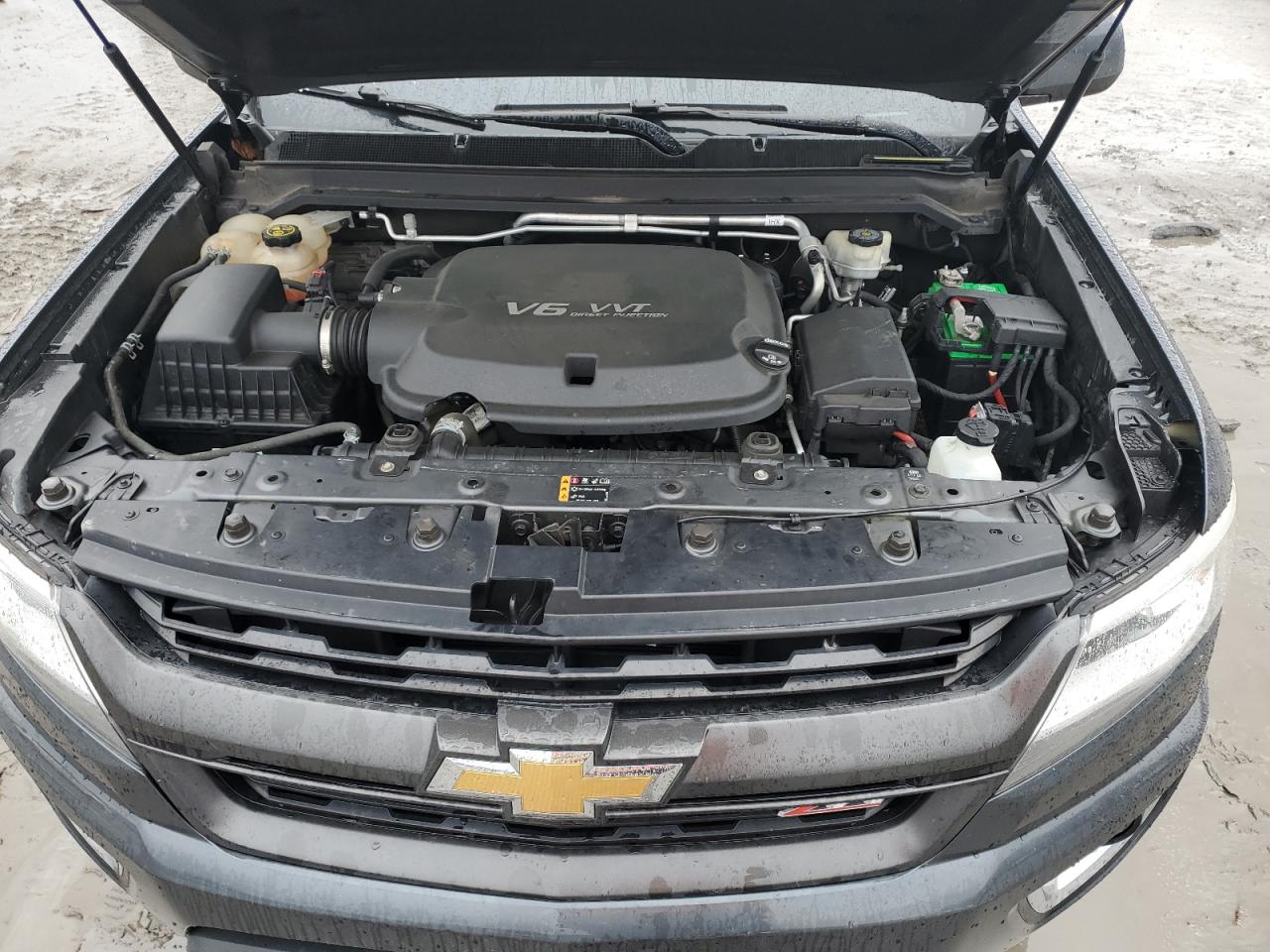 2017 Chevrolet Colorado VIN 1GCGTDEN4H1259968 Copart auction photo, side damage thumbnail 11