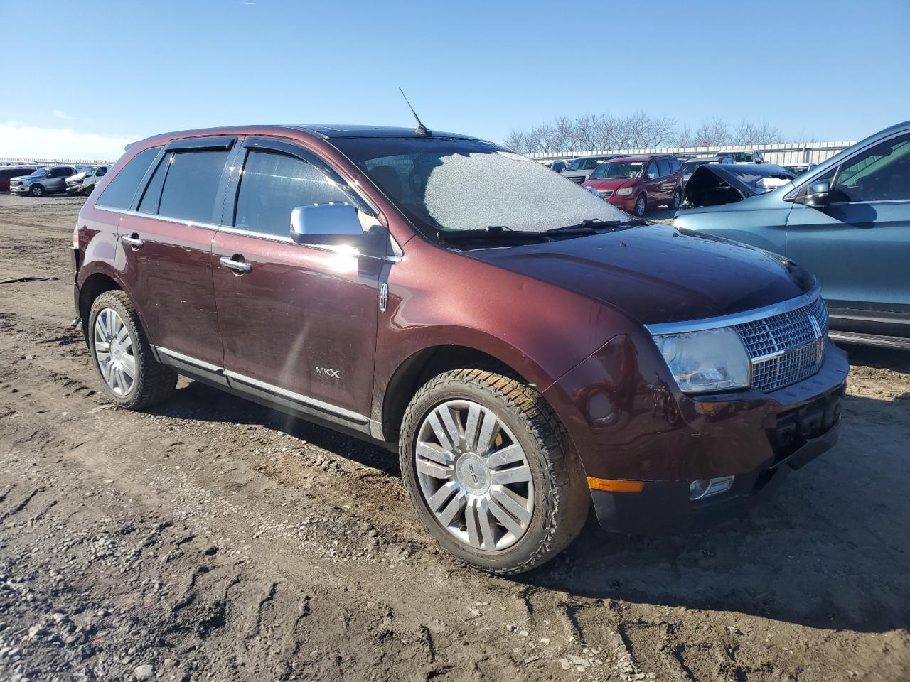 2010 Lincoln MKX VIN 2LMDJ8JC1ABJ05006 Copart auction photo, front end / rear end damage thumbnail 4