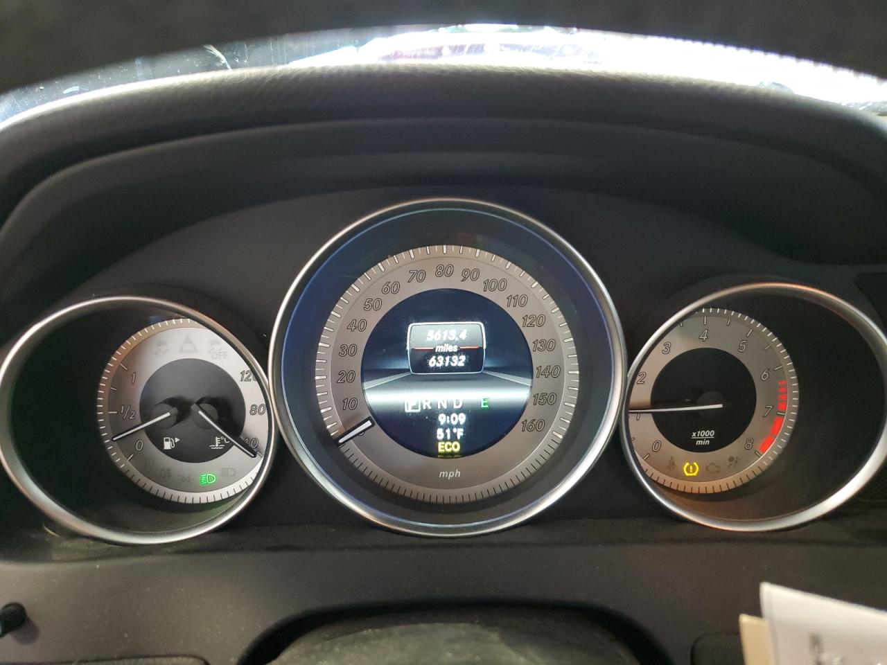 2013 Mercedes-Benz C-klasse VIN WDDGF8AB0DA842032 Copart auction photo, front end damage thumbnail 9