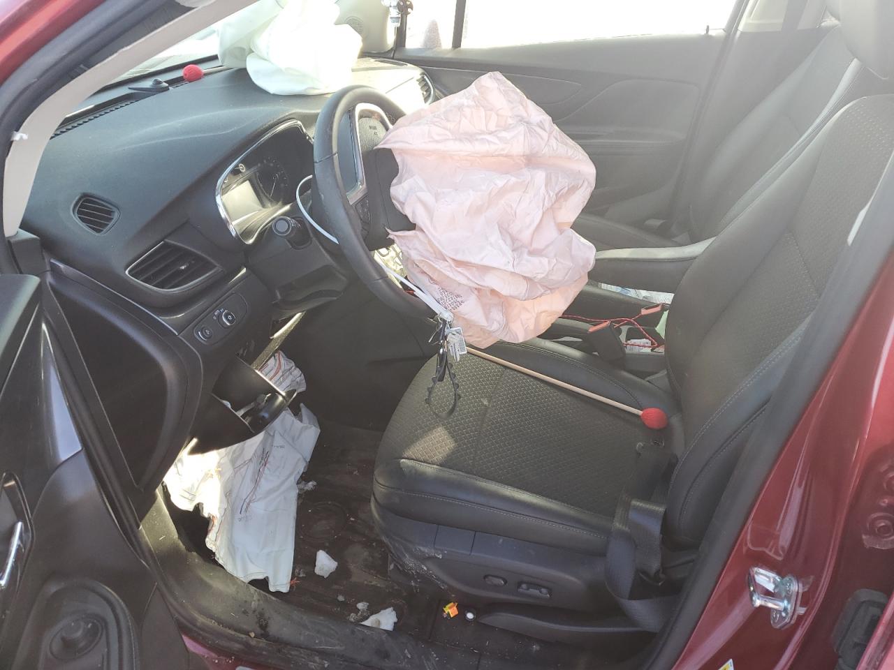 2019 Buick Encore VIN KL4CJASB8KB707251 Copart auction photo, front end damage thumbnail 7