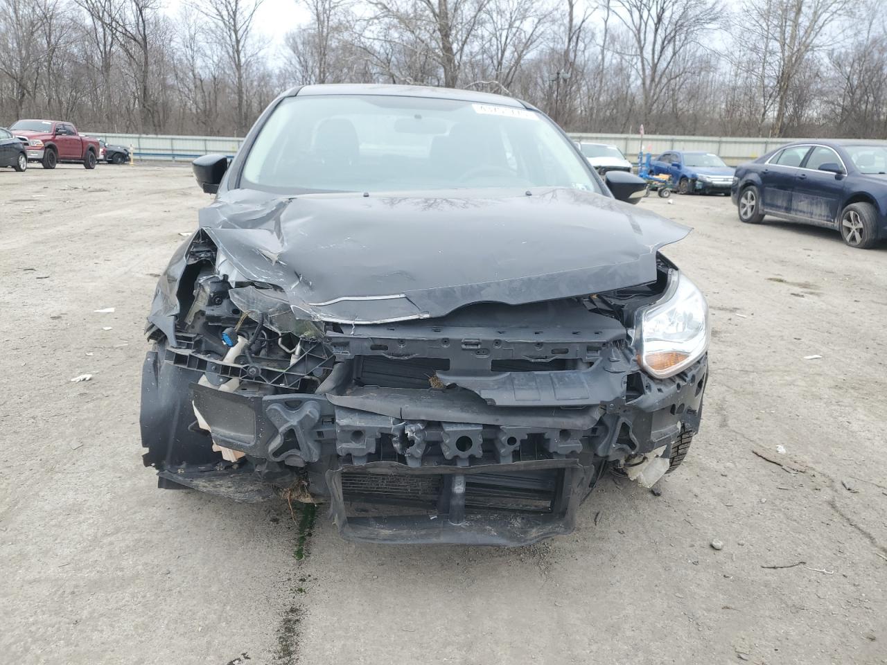 2014 Ford Focus VIN 1FADP3F20EL301578 Copart auction photo, front end damage thumbnail 5