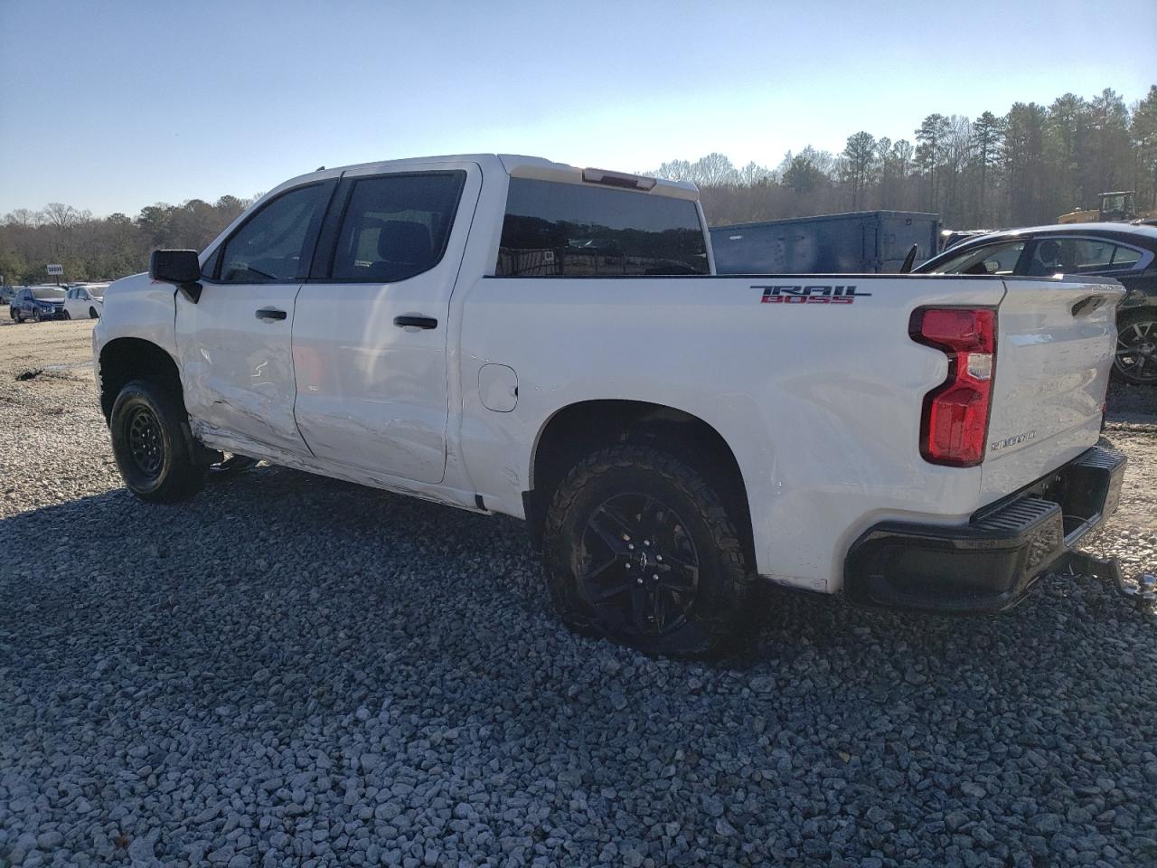 2021 Chevrolet Silverado VIN 1GCPYCEFXMZ268030 Copart auction photo, all over / undercarriage damage thumbnail 2