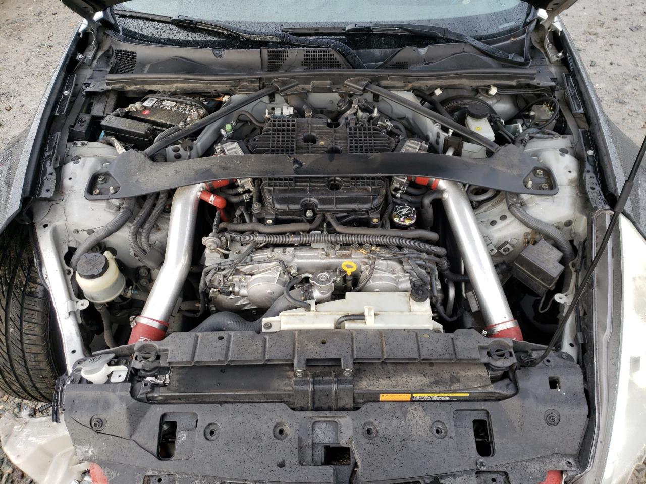 2009 Nissan 370Z VIN JN1AZ44E39M401624 Copart auction photo, front end / undercarriage damage thumbnail 11