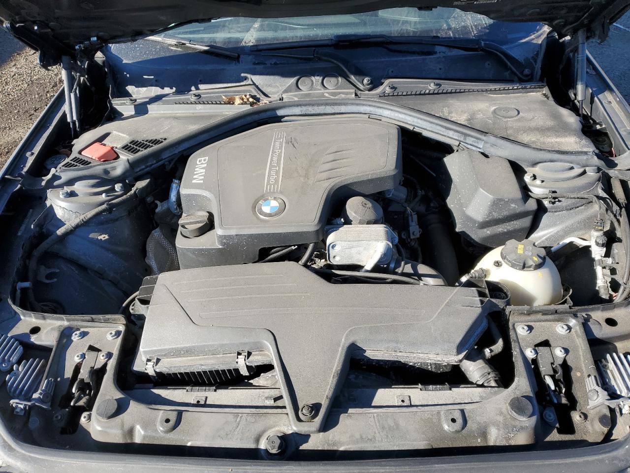 2015 BMW 2er VIN WBA1F7C57FVX96239 Copart auction photo, side / front end damage thumbnail 12